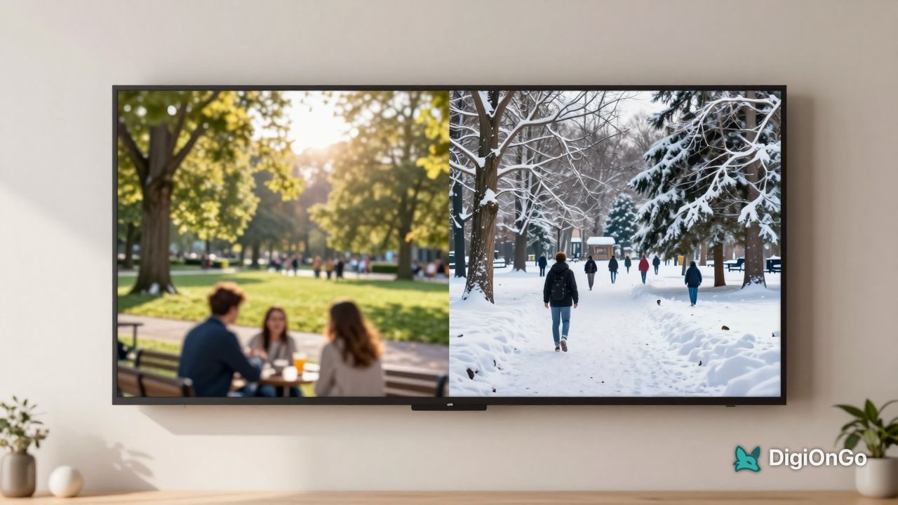 Weather-Based Content Display